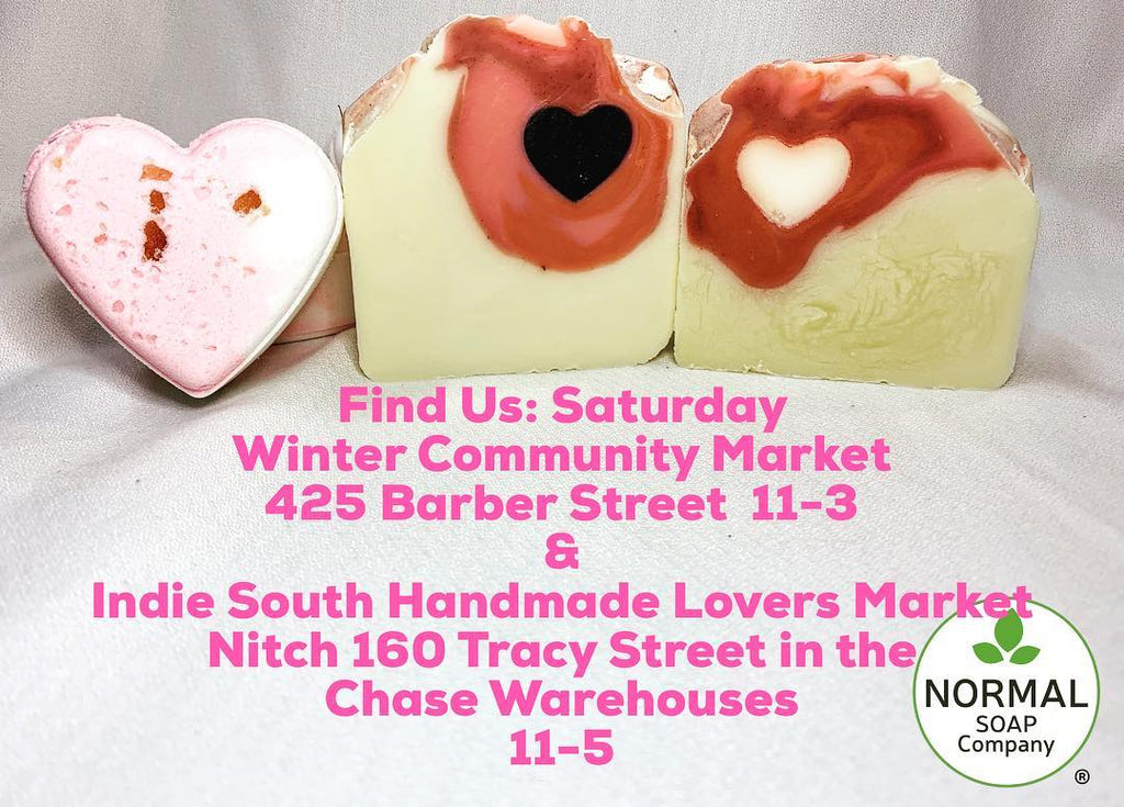 Find us at two locations this Saturday Feb. 9th!