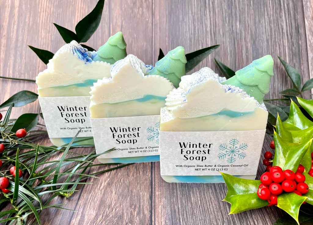 Winter Forest Soap is now Live! - A seasonal favorite!