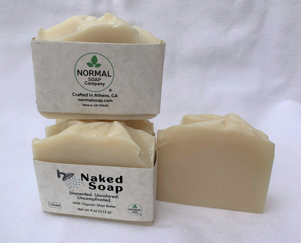 Unscented Soap, Handmade Soap, Bar Soap, Fragrance Free Soap, Naked Soap 