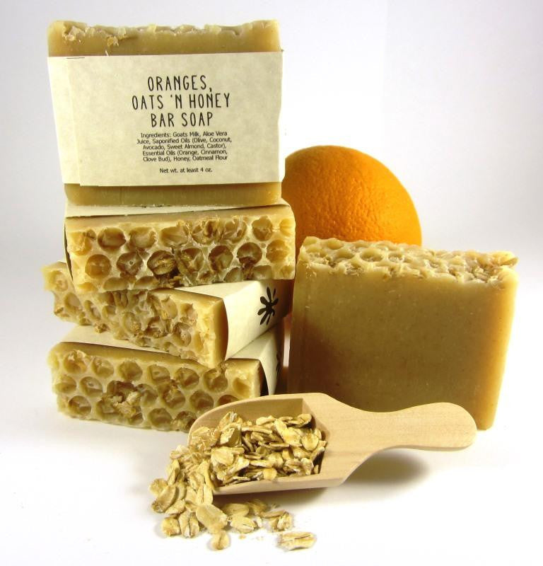 Comforting Oranges, Oats ‘N Honey Soap