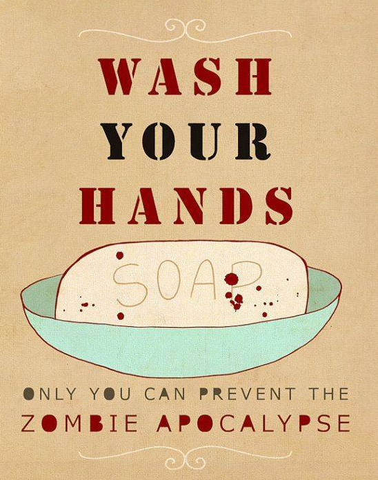 Its up to you Suds and Lather fans to stop the zombies. Totally in your hands.