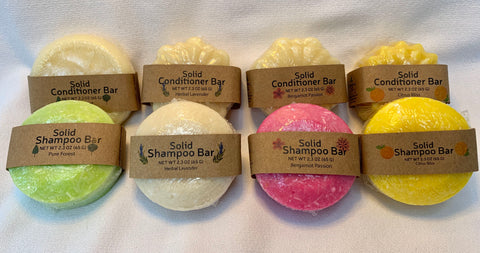 Solid Shampoo and Solid Conditioner pairs perfectly!