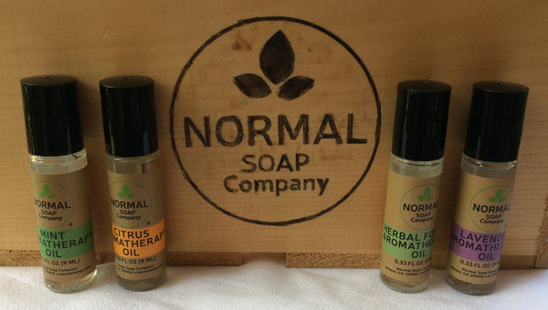 Four Pack - Aromatherapy Oils with Pure Essential Oils