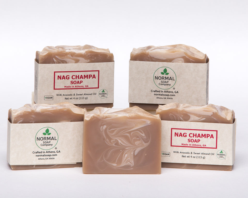 Nag Champa Scented Soap with Goat Milk