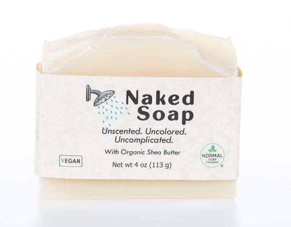 Naked Soap, Uncolored, Unscented, Uncomplicated
