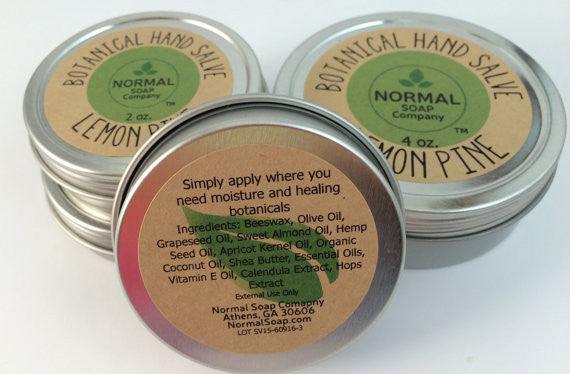 Botanical Hand Salve featuring Organic Botanicals infused in Beneficial Oils