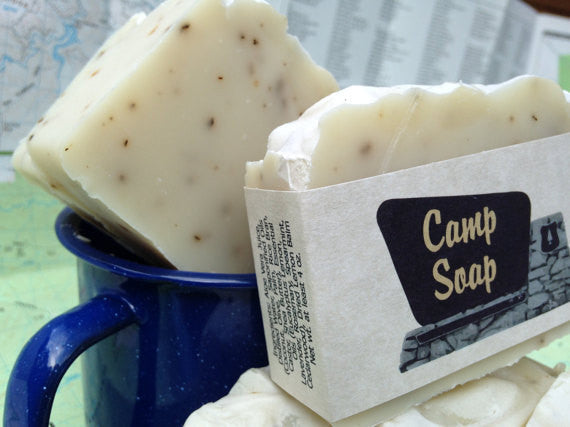 Camp Soap - handmade with essential oils; great for outdoor use