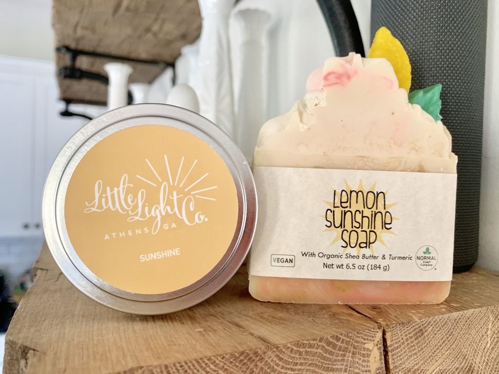 Sunshine Candle and Lemon Sunshine Soap *EXCLUSIVE* Bundle