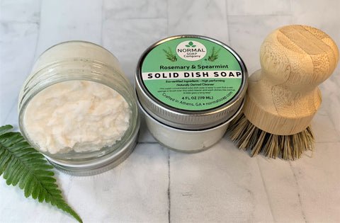 Solid Dish Soap - Eco-Certified Ingredients, Highly Concentrated