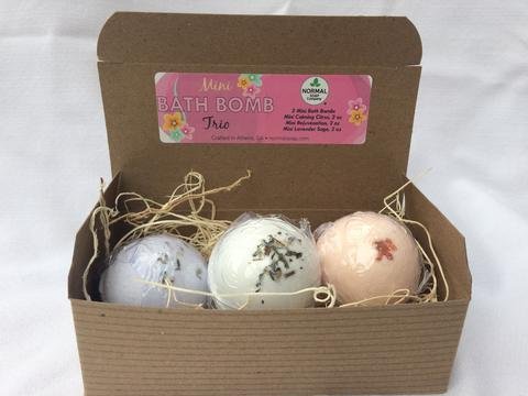 Mini Bath Bomb Trio Gift Box