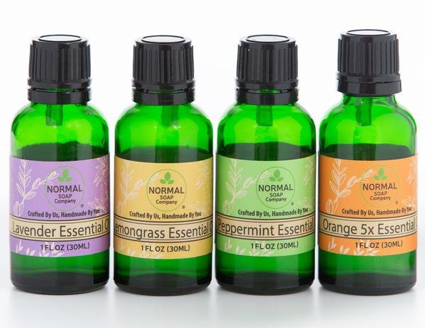 Soap Making Kit - Cold Process Soap with Essential Oils and Botanical Topping